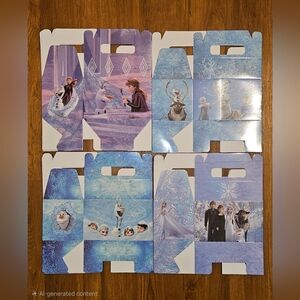 Frozen Themed Party Favor Boxes 16 Ct.